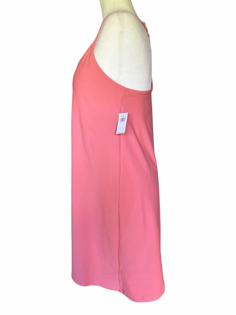 Old Navy Pink Coral Slip Dress with Spaghetti Straps - Picture 4 of 9